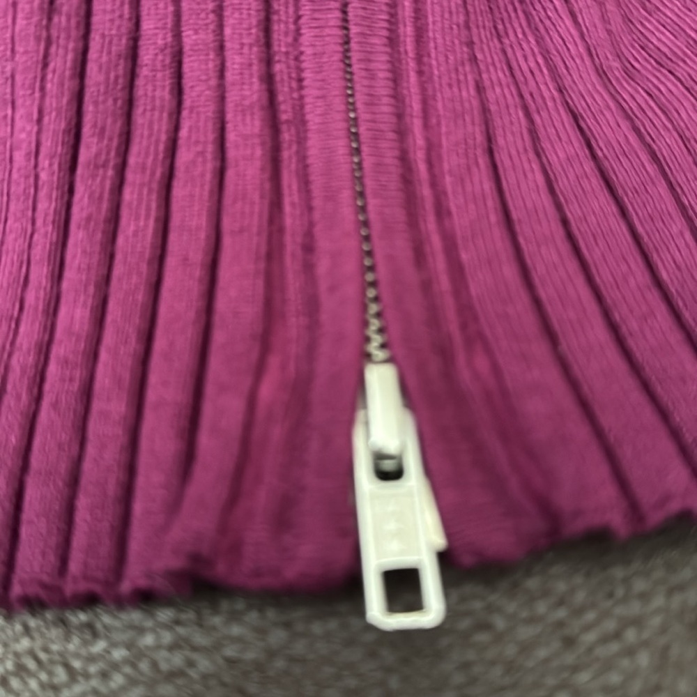 Maeve Zip Front Ribbed Cardigan - Picture 9 of 10